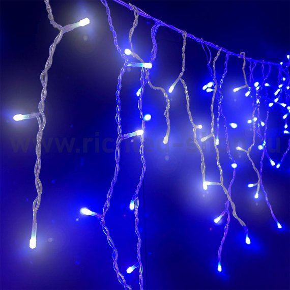 Фотография товара 'Rich Led Светодиодная бахрома, постоянное свечение, соединяемая, IP54 RL-i3*0.5-T/BW'