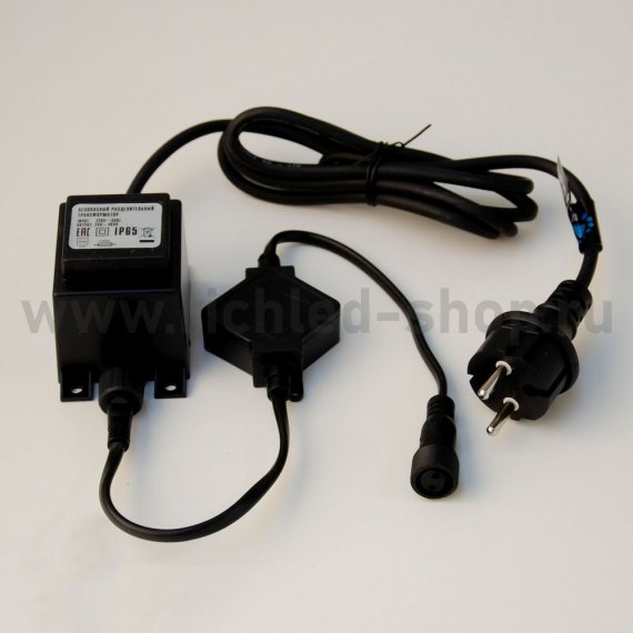 Фотография товара 'Rich Led Трансформатор 220/24 В, усиленная влагозащита IP65, герметичный, 30 Вт RL-220AC/DC24-30W-B'