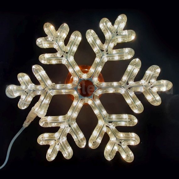 Фотография товара 'Rich Led Уличная светодиодная гирлянда Снежинка премиум 40 см, RL-SFDL40-WW'