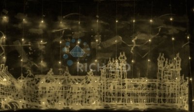 Фотография товара 'Rich Led Светодиодный занавес Водопад, 24 В, IP54 RL-WF3*2C4/1-T/WW'