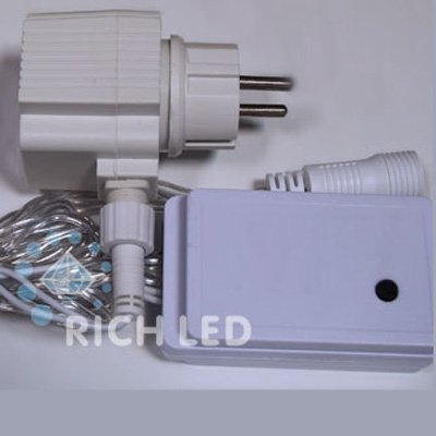 Фотография товара 'Rich Led Блок питания 1,5м с контроллером (8 режимов, память) для водопадов RL-Cn4-WF-24-W'