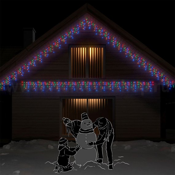 Фотография товара 'Rich Led Бахрома 3*0.5 м, колпачок, RL-i3*0.5-CT/M'