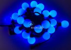 Rich Led Светодиодная гирлянда большие шарики соединяемая 220 В, IP65 RL-S5-20C-40B-B/R