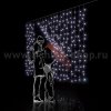 Rich Led Светодиодный занавес, с герметичным колпачком, соединяемый, 220 В, IP65 RL-CS2*1.5F-CW/W