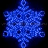Rich Led Уличная светодиодная гирлянда Снежинка премиум матовая 70 см, RL-SFDLM70-B