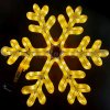 Rich Led Уличная светодиодная гирлянда Снежинка премиум матовая 40 см, RL-SFDLM40-WW