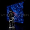 Rich Led Светодиодный занавес, мерцающий, соединяемый, 220 В, облегченный, IP54 RL-CS2*1.5F-T/B