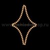 Rich Led RL-FD-011WW 2Д Елочная игрушка Ромб В*Ш: 700х430 мм