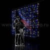 Rich Led Светодиодный занавес, с герметичным колпачком, соединяемый, 220 В, IP65 RL-CS2*1.5-CW/BW